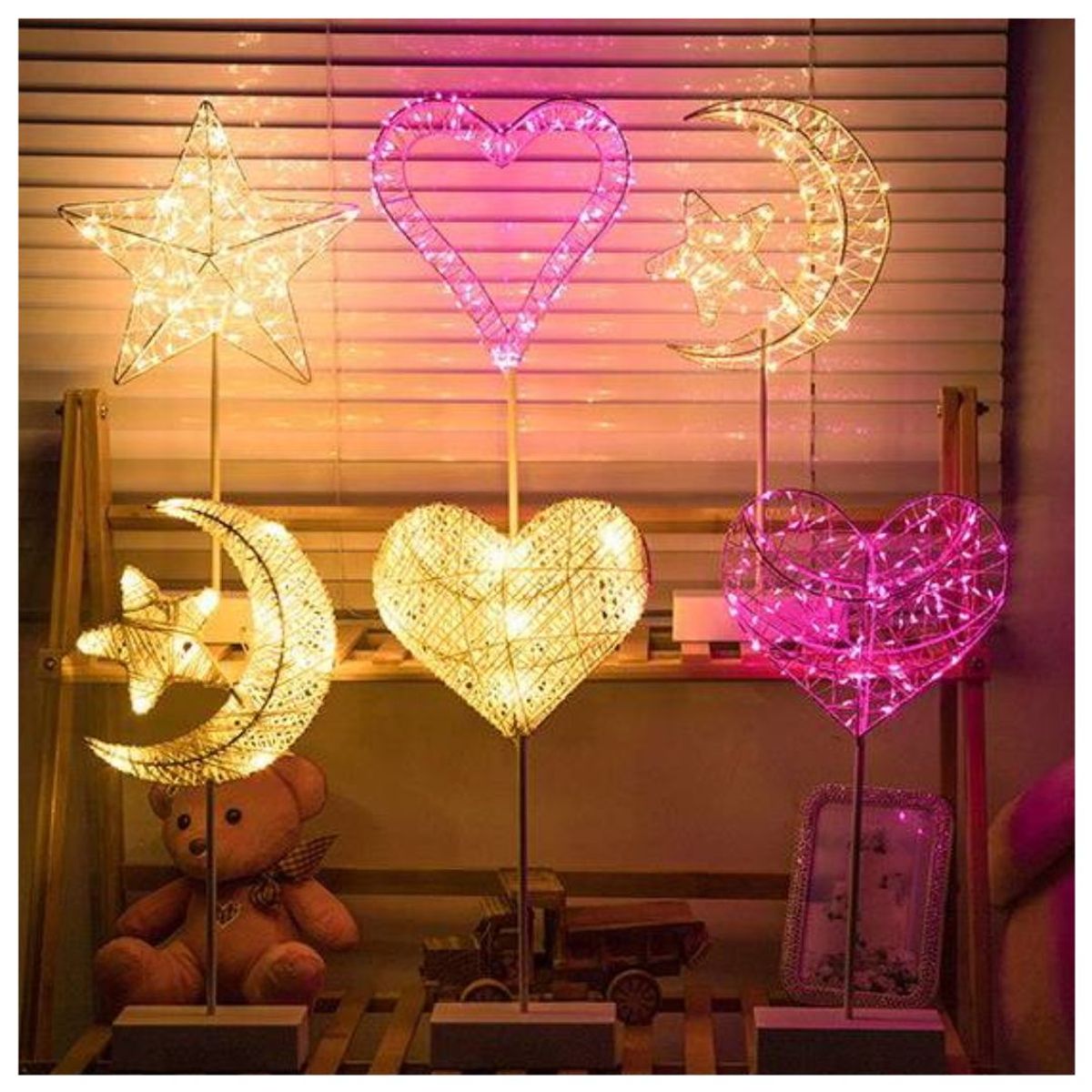 INSPIRA MARKET - Lámpara adorno Led Navidad Año Nuevo