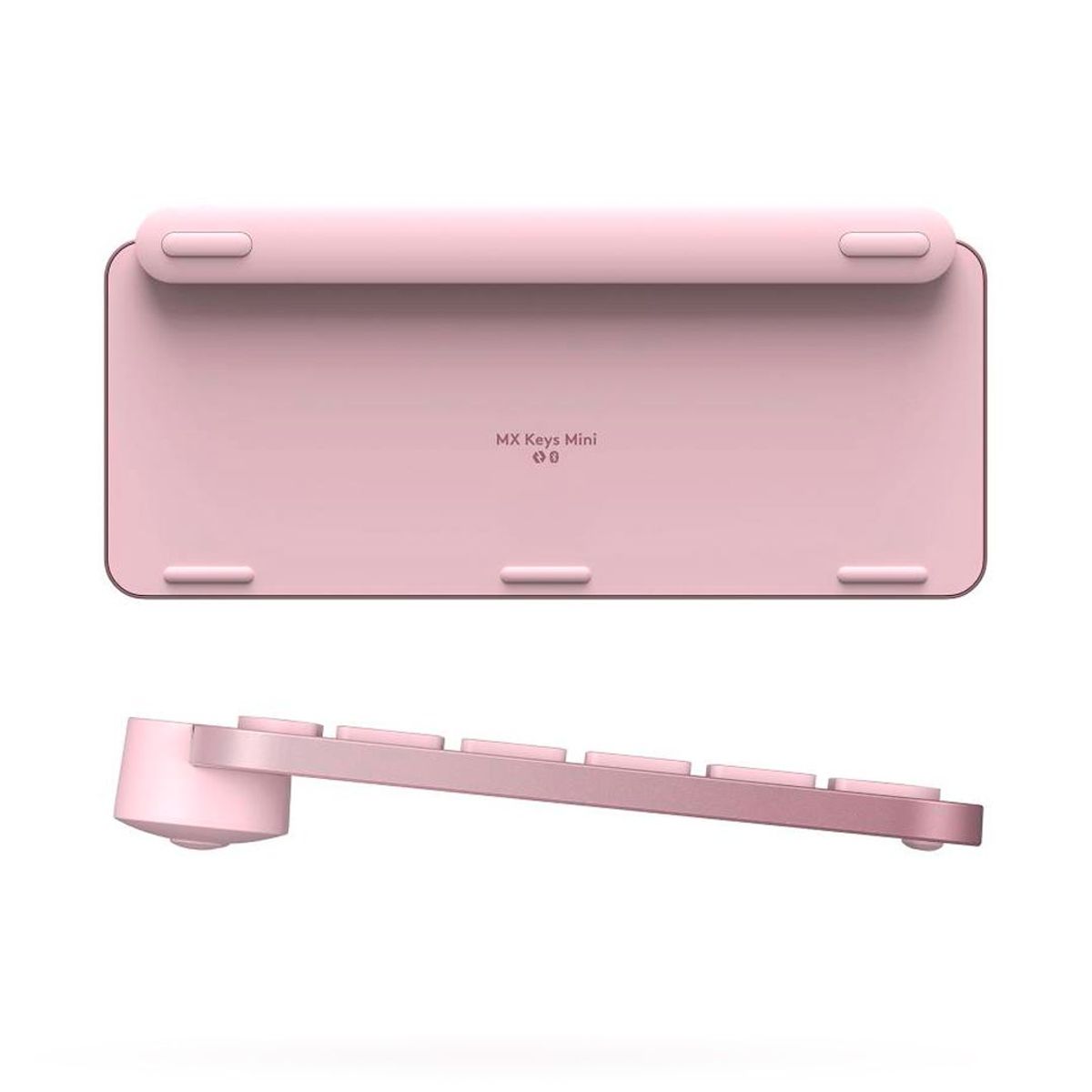 LOGITECH - Teclado Logitech Mx Keys Mini wireless recargable Bt inluminado - Rosa