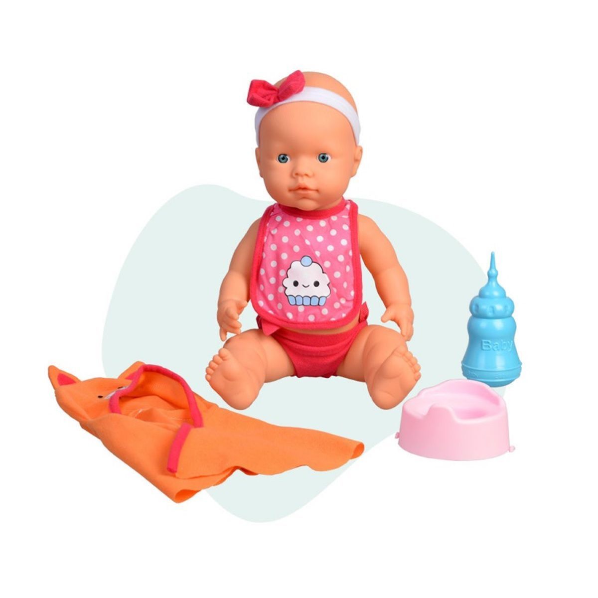 BASA - Muñeca Baby Nany Hora del Baño Basa