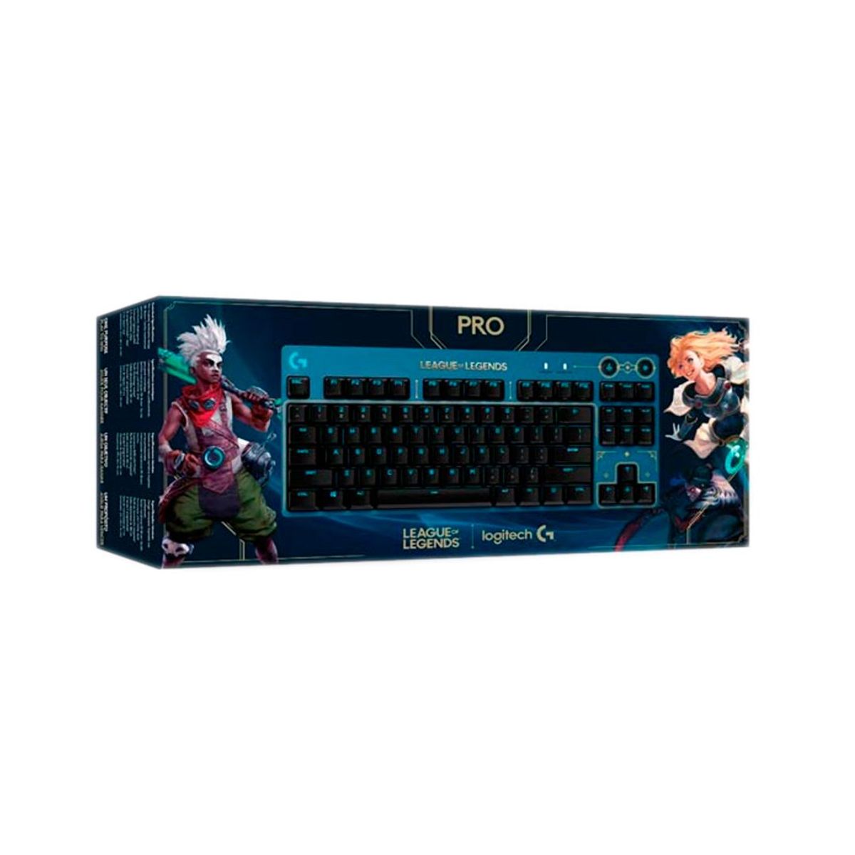 LOGITECH - Teclado Mecánico Logitech Gpro lol2 GX Brown League of Legends