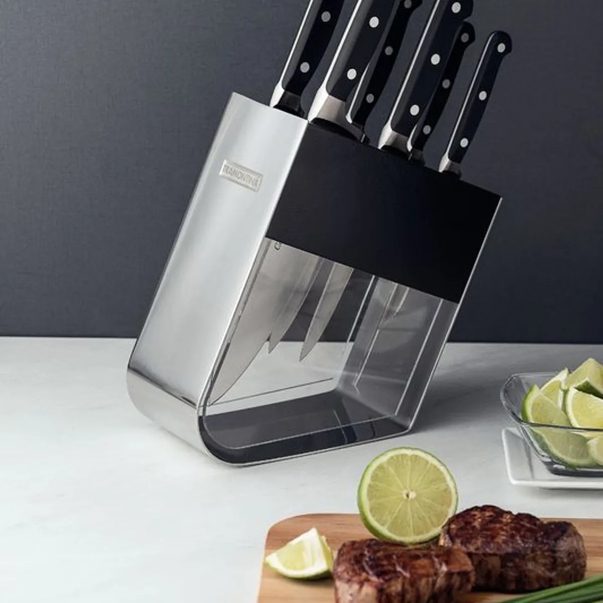 TRAMONTINA - Juego de Cuchillos de 7 Piezas Century