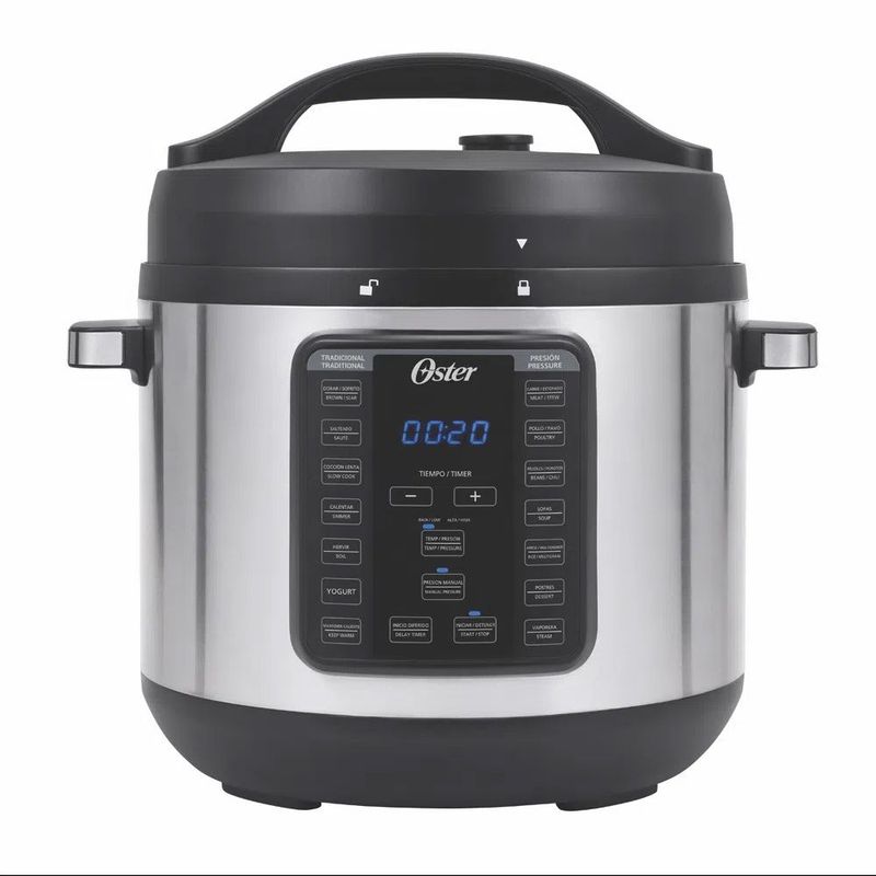 OSTER - Multi Olla Rápida Oster 14 funciones CKSTPCEC8801 De 7.5 Litros