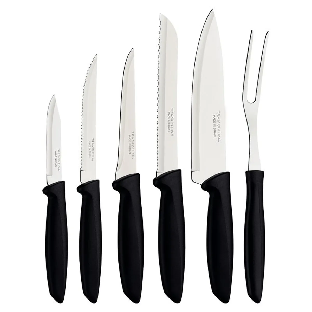 TRAMONTINA - Juego de Cuchillos 6 Piezas Tramontina