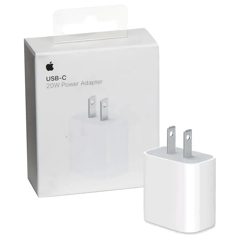 APPLE - Cargador Apple 20W Tipo C Original Y Carga Rápida