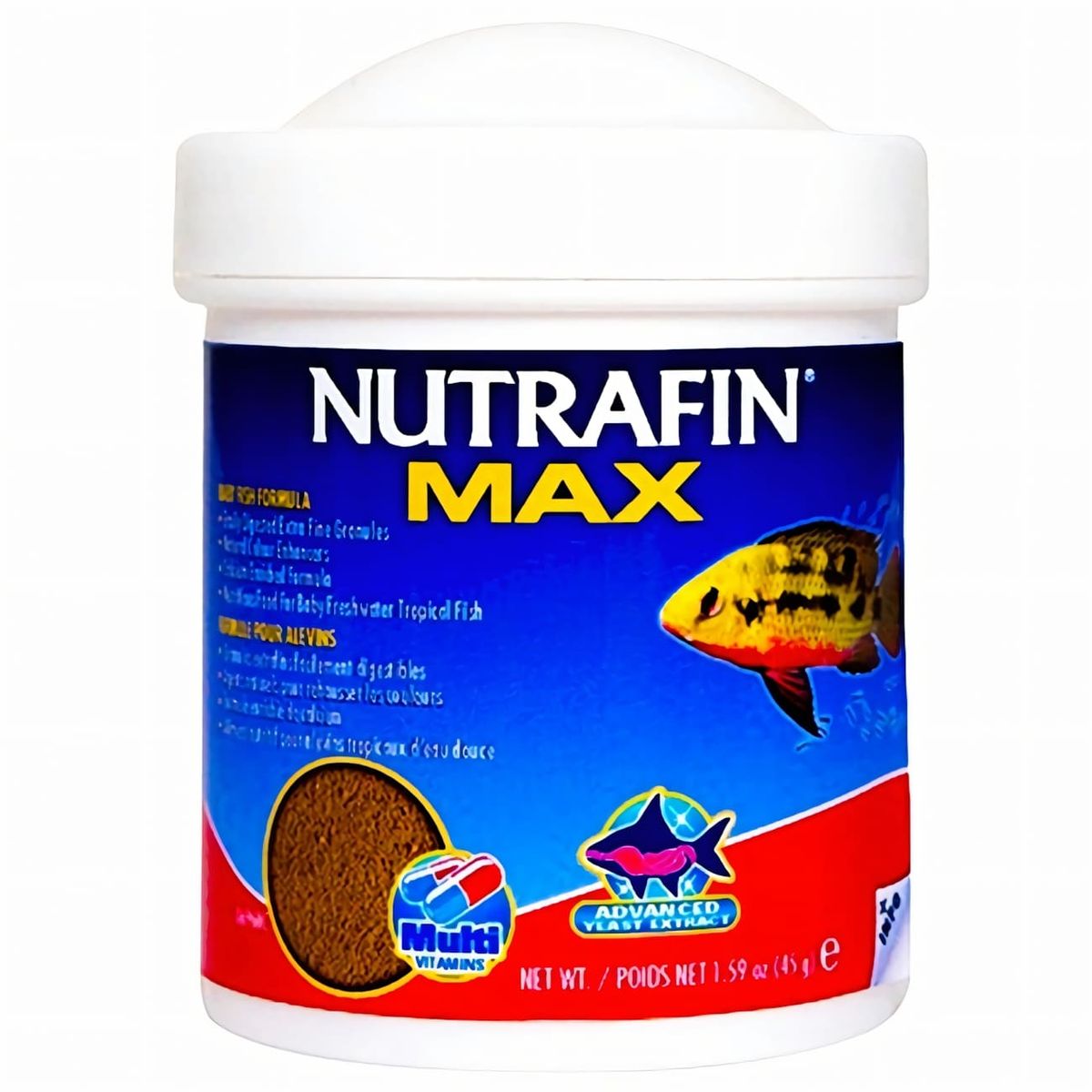 GENERICO - Nutrafin Max Formula Alevines Peces Bebe Microgranulos 45gr.