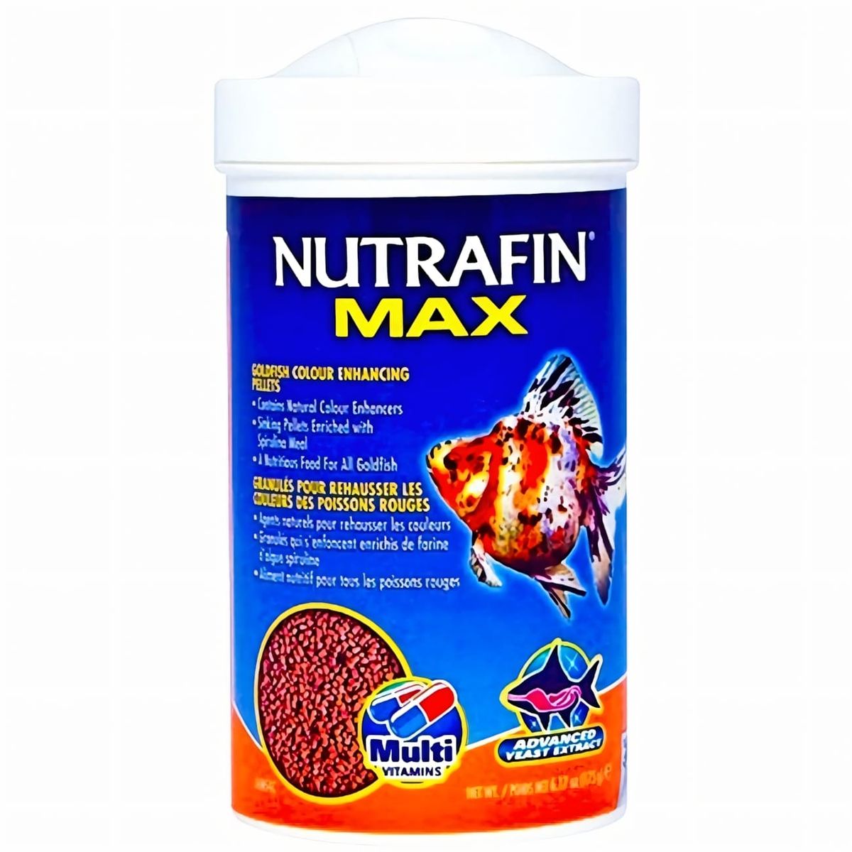 GENERICO - Nutrafin Max Granulos Realzadores De Color Goldfish 175 Gr.