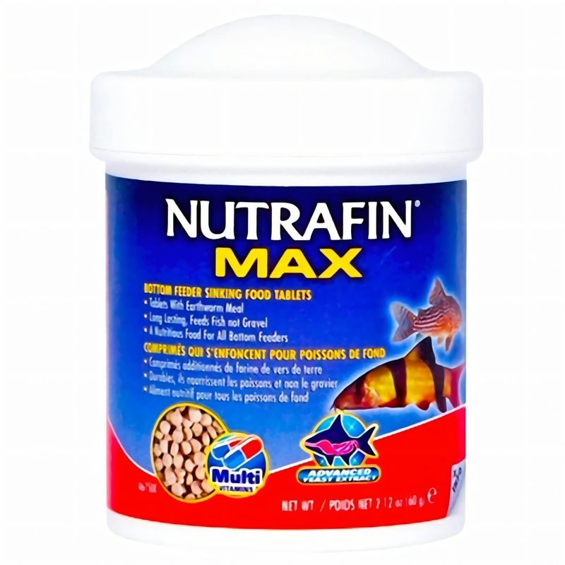 GENERICO - Nutrafin Max Pastillas Alimenticias Peces De Fondo 60 Gr.