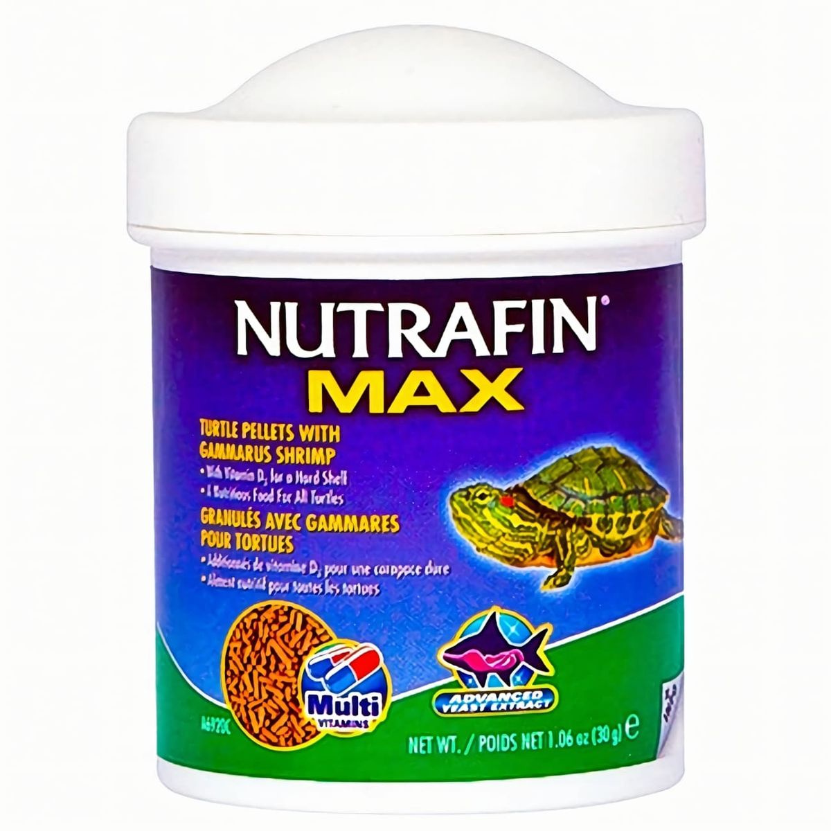 GENERICO - Nutrafin Max Granulos Para Tortugas  Camarones Secos 30 Gr.