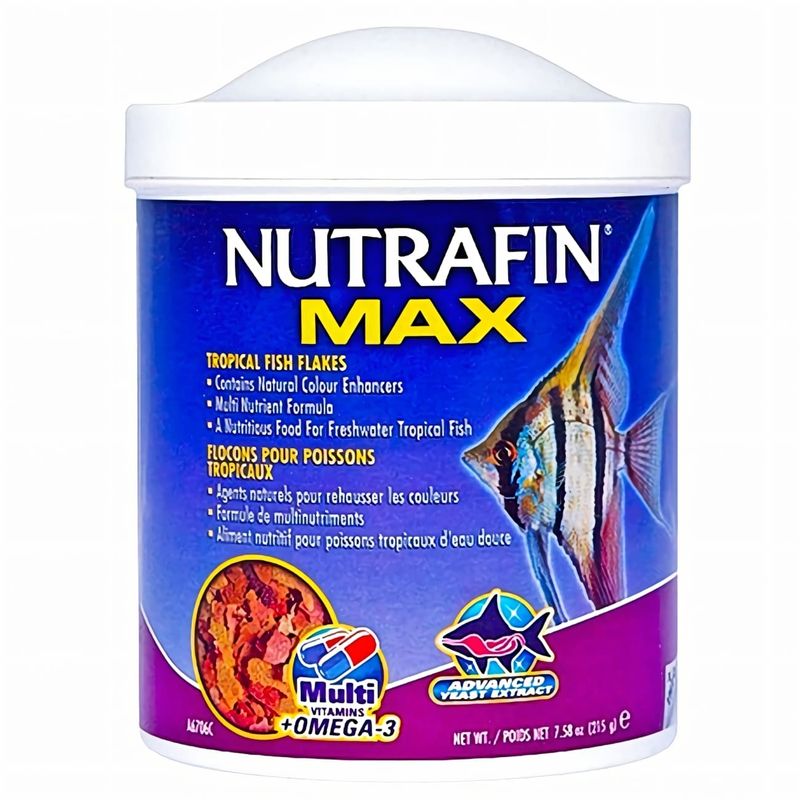 GENERICO - Nutrafin Max Alimento Premiun Peces Tropicales Escama 215 Gr