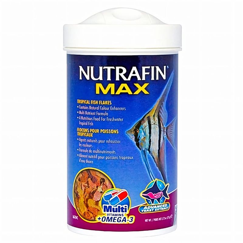 GENERICO - Nutrafin Max Alimento Premiun Peces Tropicales Escamas 77 Gr