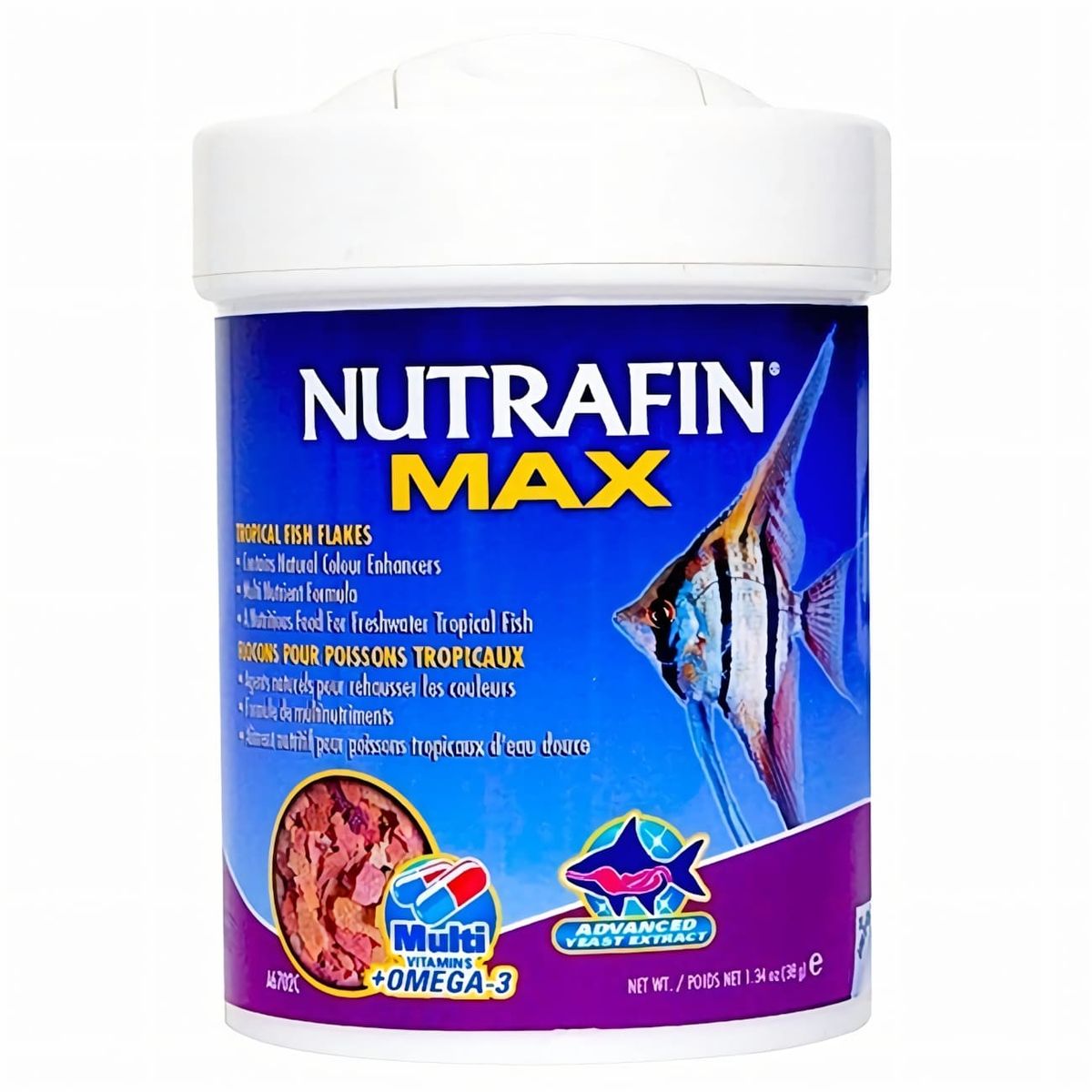 GENERICO - Nutrafin Max Alimento En Escamas Para Tropicales 38 Gr Hagen