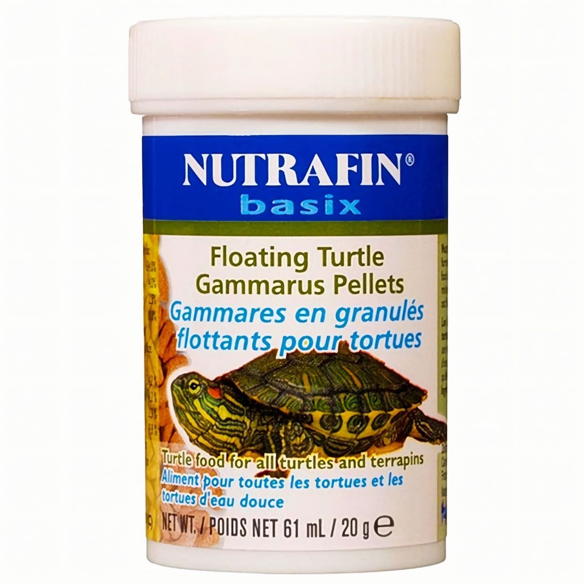 GENERICO - Nutrafin Basix Granulos Flotantes Para Tortugas 20 Gr.