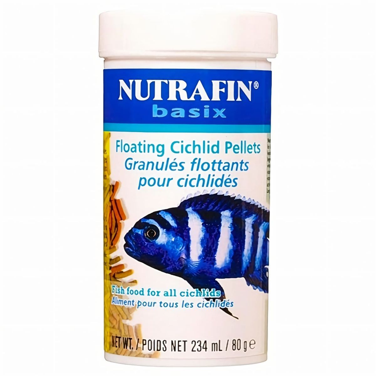 GENERICO - Nutrafin Basix Granulos Flotantes Alimento  Ciclidos 80 Gr.
