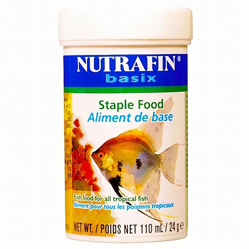 GENERICO - Nutrafin Basix Alimento Para Peces Tropicales Escamas 24 Gr