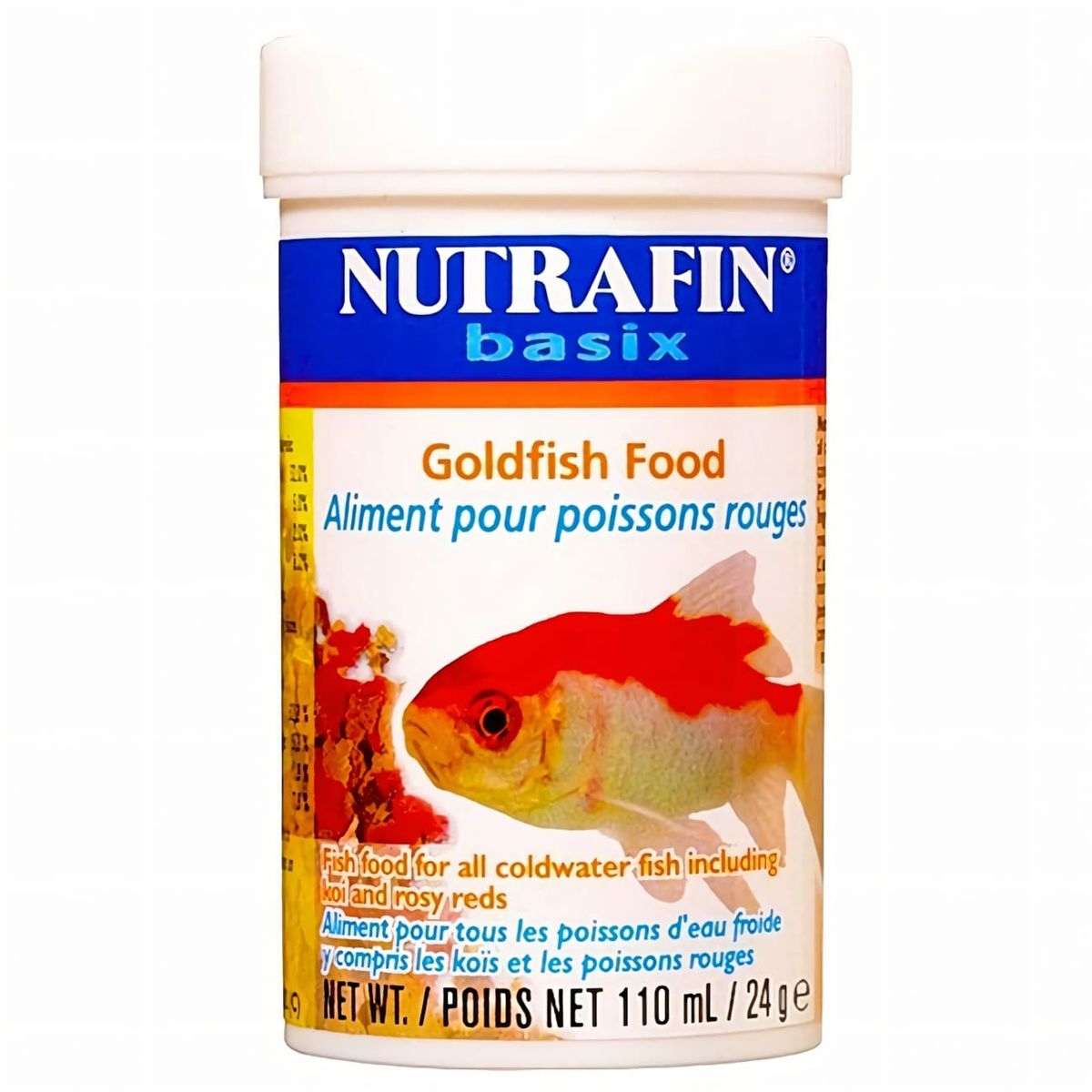 GENERICO - Nutrafin Basix Alimento  Para Peces Goldfish Escamas 24 Gr.