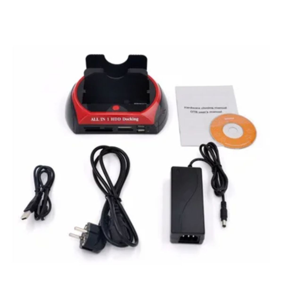 GENERICO - Hdd Docking Station Doble 2.5 3.5 Ide Sata Usb 3.0 Ms Sf/md