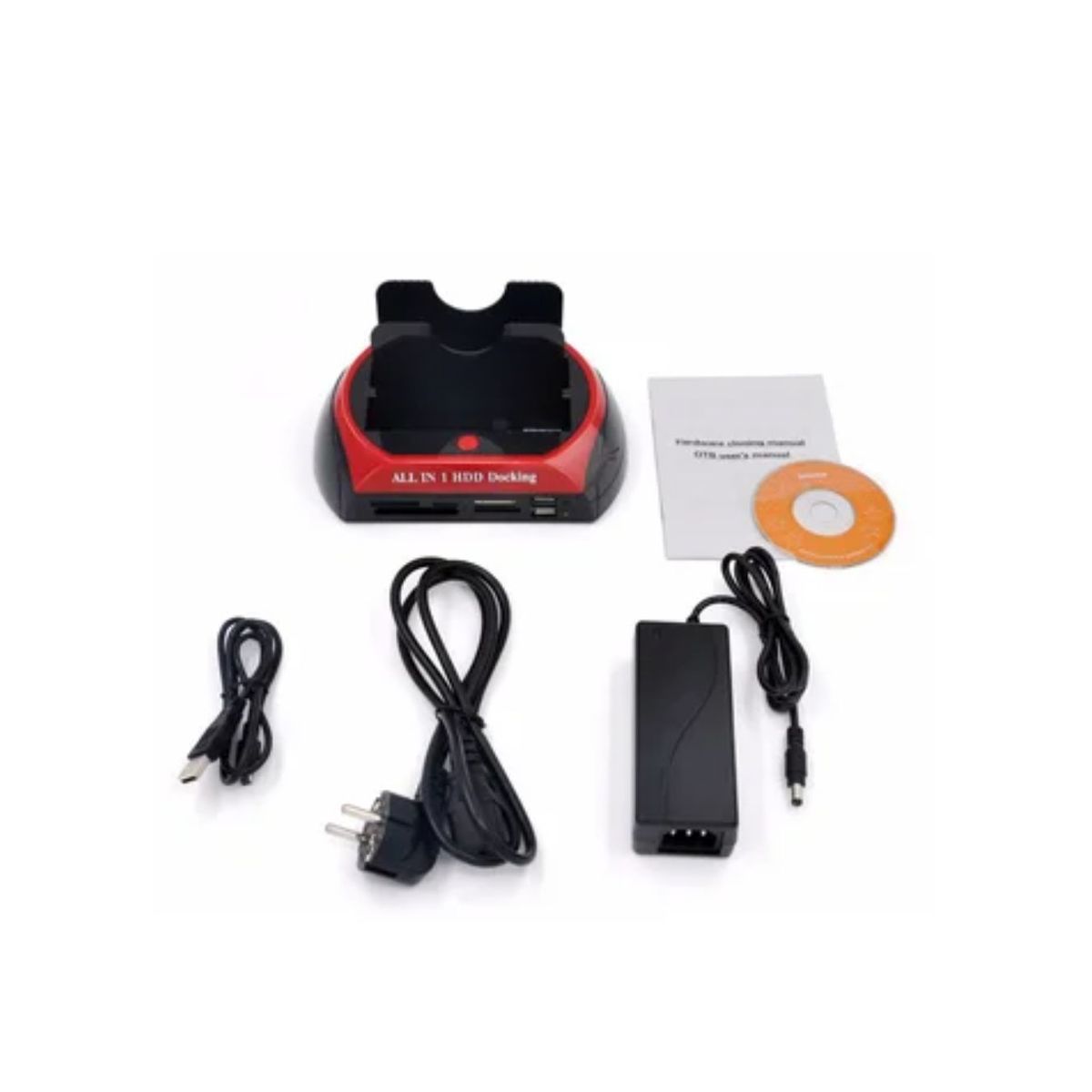 GENERICO - Hdd Docking Station Doble 2.5 3.5 Ide Sata Usb 3.0 Ms Sf/md