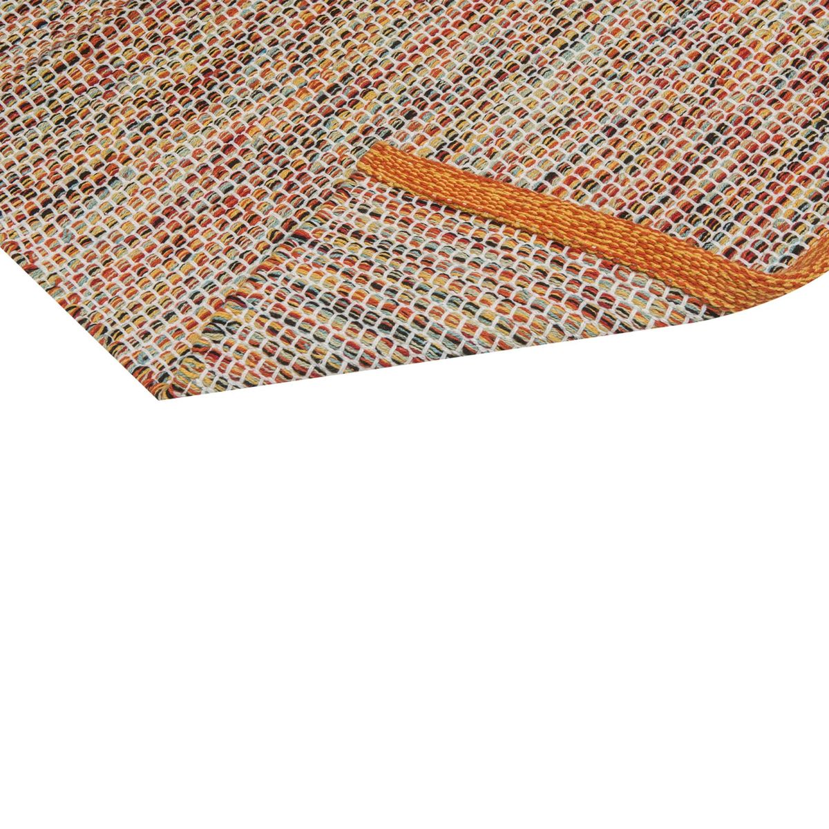 GENERICO - Alfombra Champiñon  Decoghar  Naranja 150x210cm