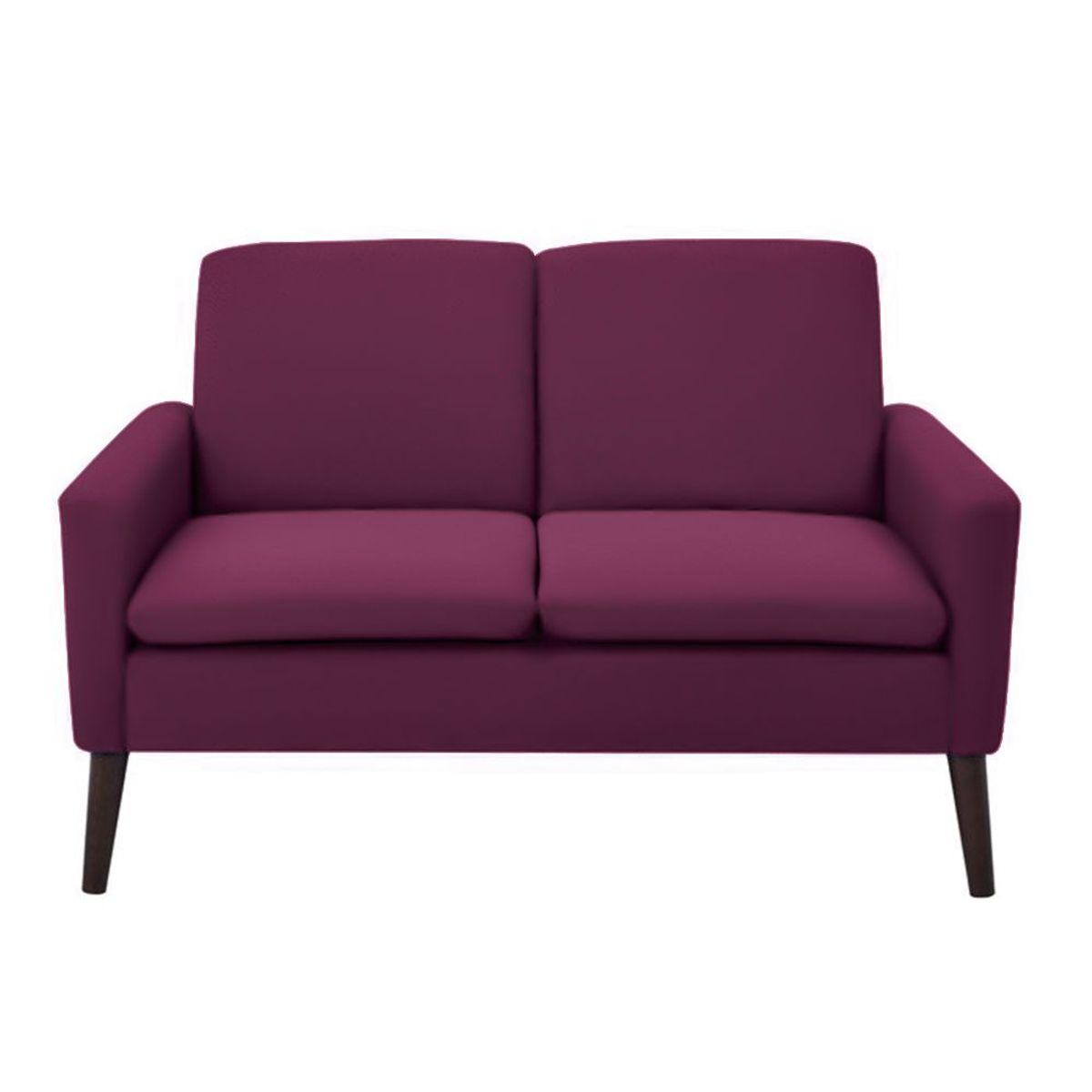 HOME PREMIUM - Sofa 2 Cuerpos Tamy Vino.