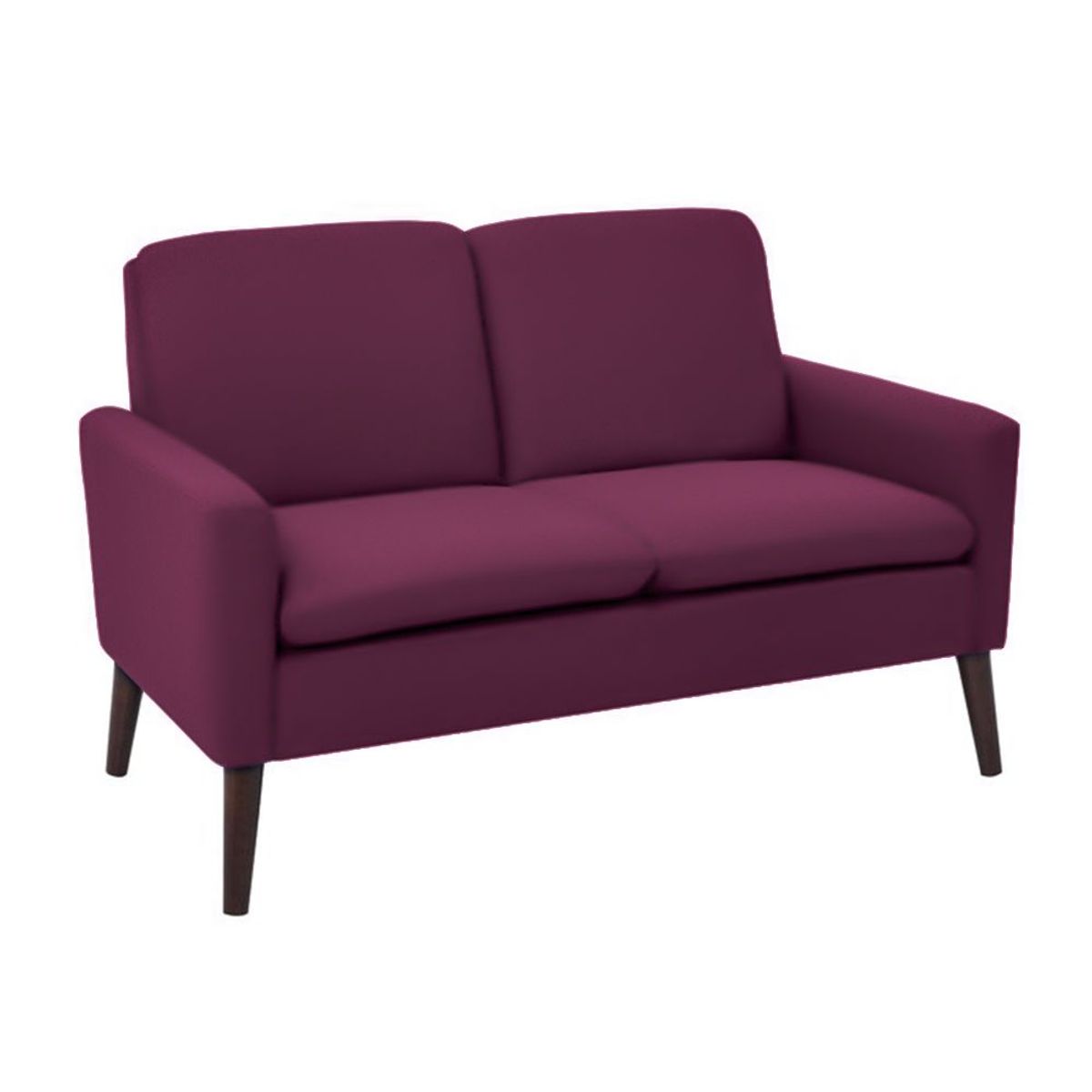 HOME PREMIUM - Sofa 2 Cuerpos Tamy Vino.