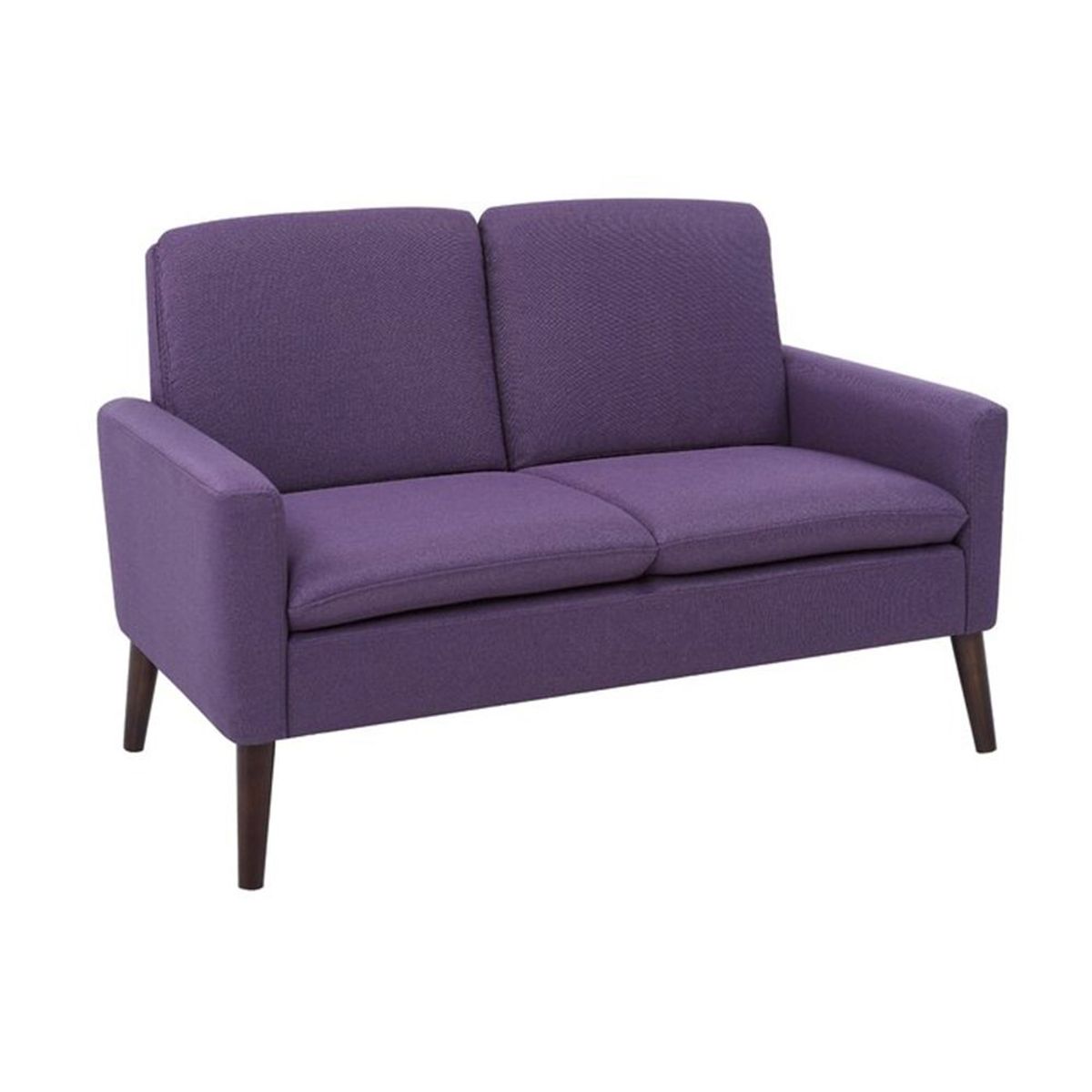 HOME PREMIUM - Sofa 2 Cuerpos Tamy Morado.