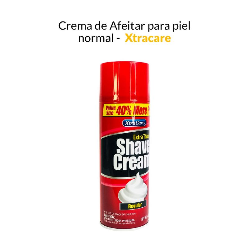 GENERICO - Crema de afeitar xtracare - para piel normal