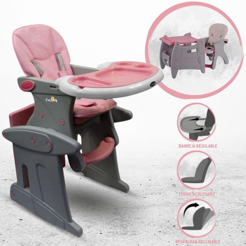 BABY KITS - Silla Escritorio BABY KITS »MAGIC» Light Pink