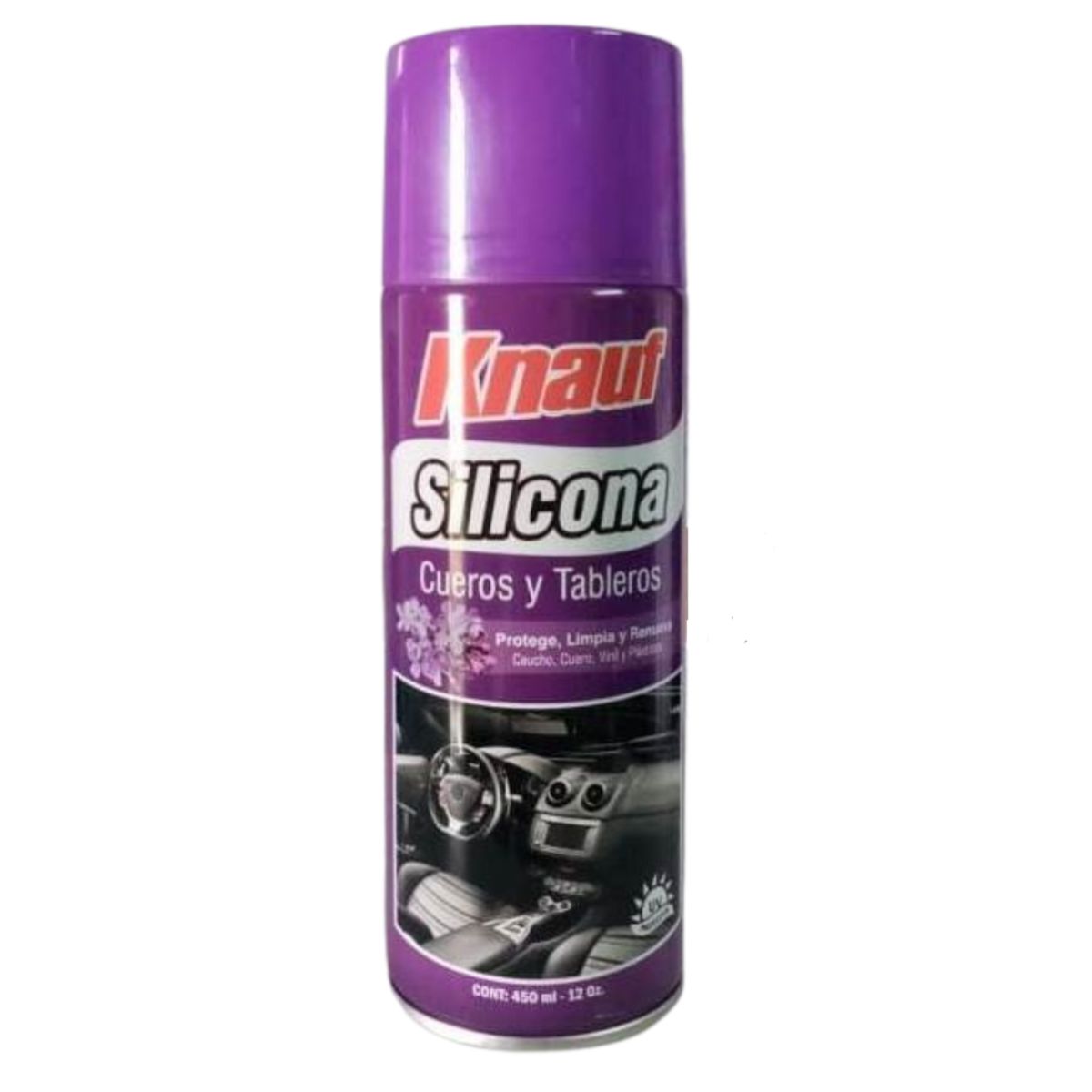 KNAUF - Silicona para Cueros y Tableros Knauf x 450ml Aroma Lavanda