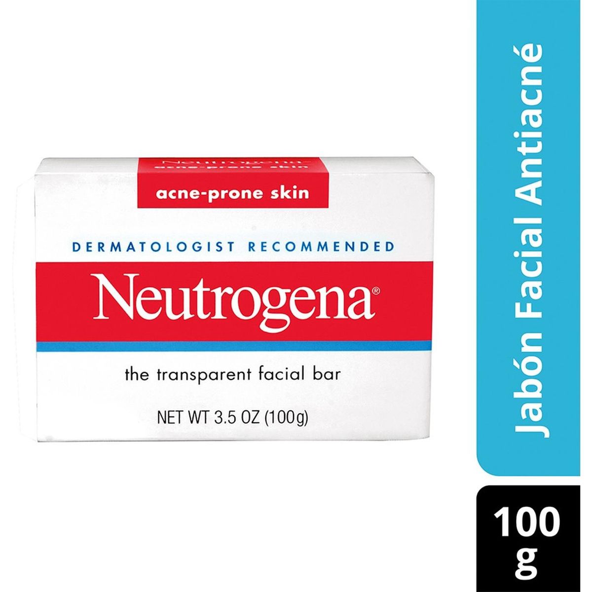NEUTROGENA - Jabón Facial Anti-Acné Prone Skin 100 G Neutrogena