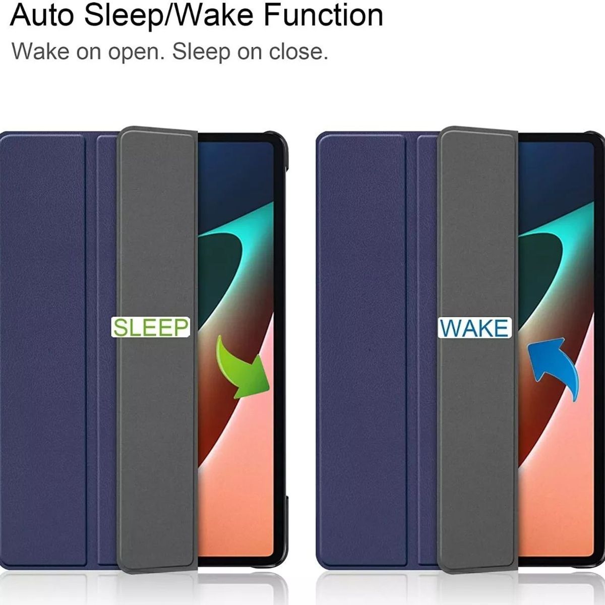 GENERICO - Funda Book Cover para Tablet Huawei T5-10 Rojo