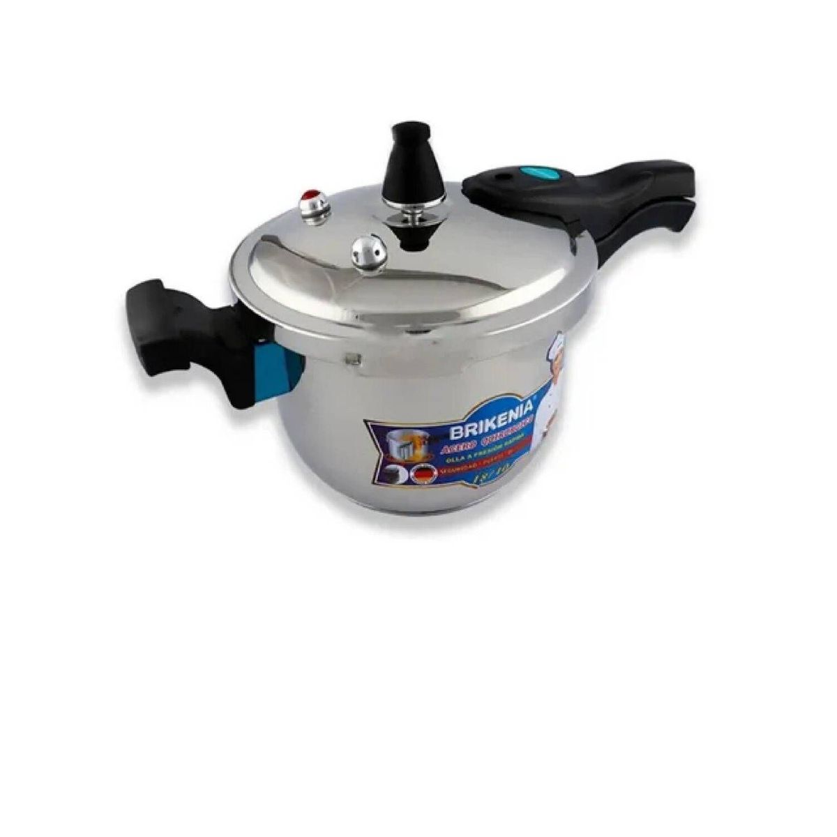 LH ELECTRONIC - Olla a presión acero quirúrgico de 3 lt