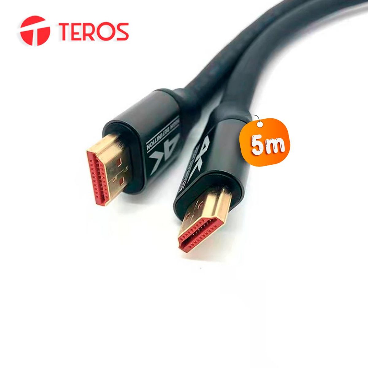 TEROS - Cable HDMI 2.0 Teros TE-7125N 5 metros 4K x 2K - Negro