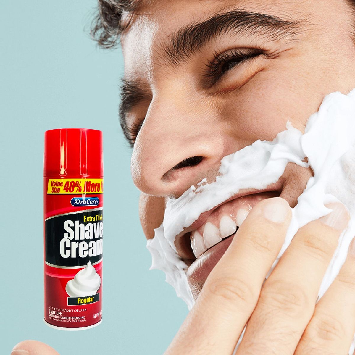 GENERICO - 3 crema de afeitar xtracare - para piel normal