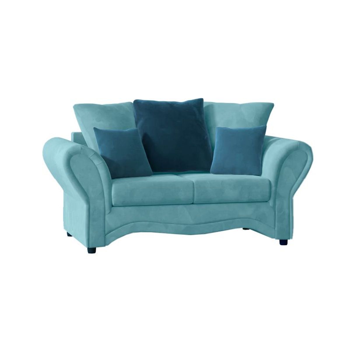 HOME PREMIUM - Sofa 2 Cuerpos Lasso Celeste.