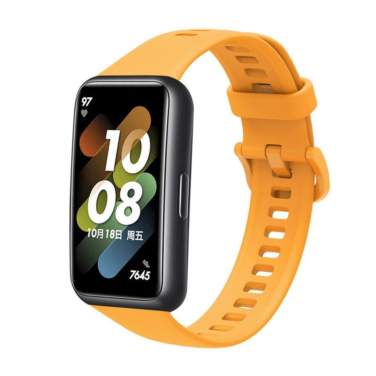 GENERICO - Correa Para Huawei Band 7 Naranja