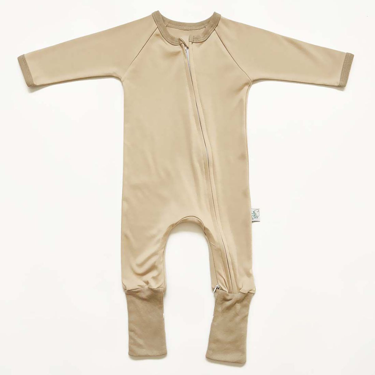 GENERICO - Enterizo Baby Baloo Zippy Cotton Manga Larga Sand