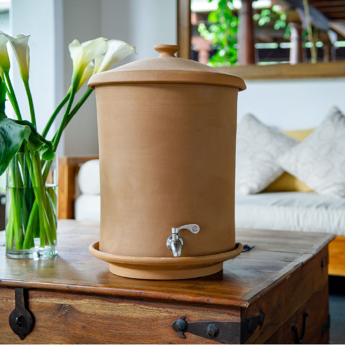 ECOFILTRO - Ecofiltro Purificador de agua de barro Ecofiltro 22L - barro