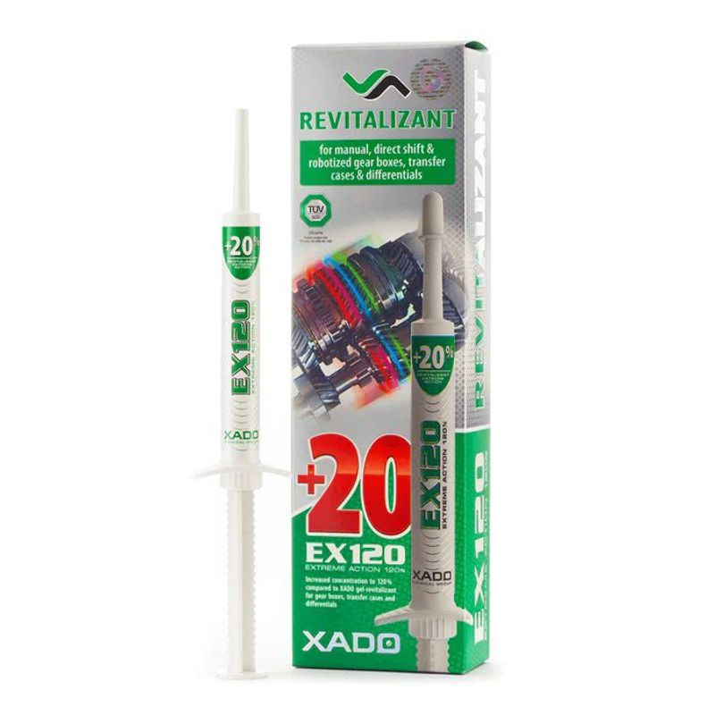 XADO - Revitalizant® EX120 para cajas de cambio y reductores 8ml