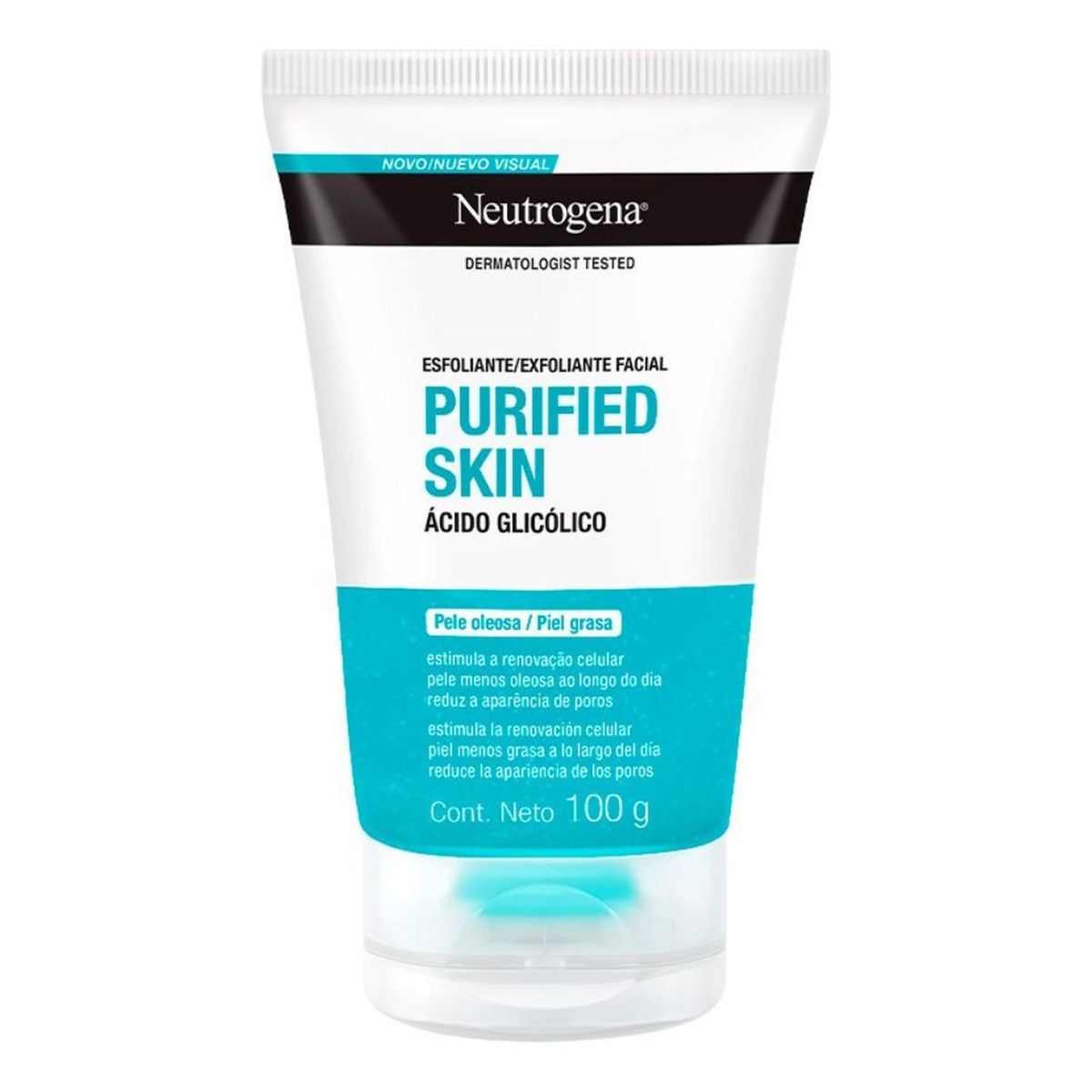 NEUTROGENA - Exfoliante Facial Purified Skin Scrub 100 G Neutrogena