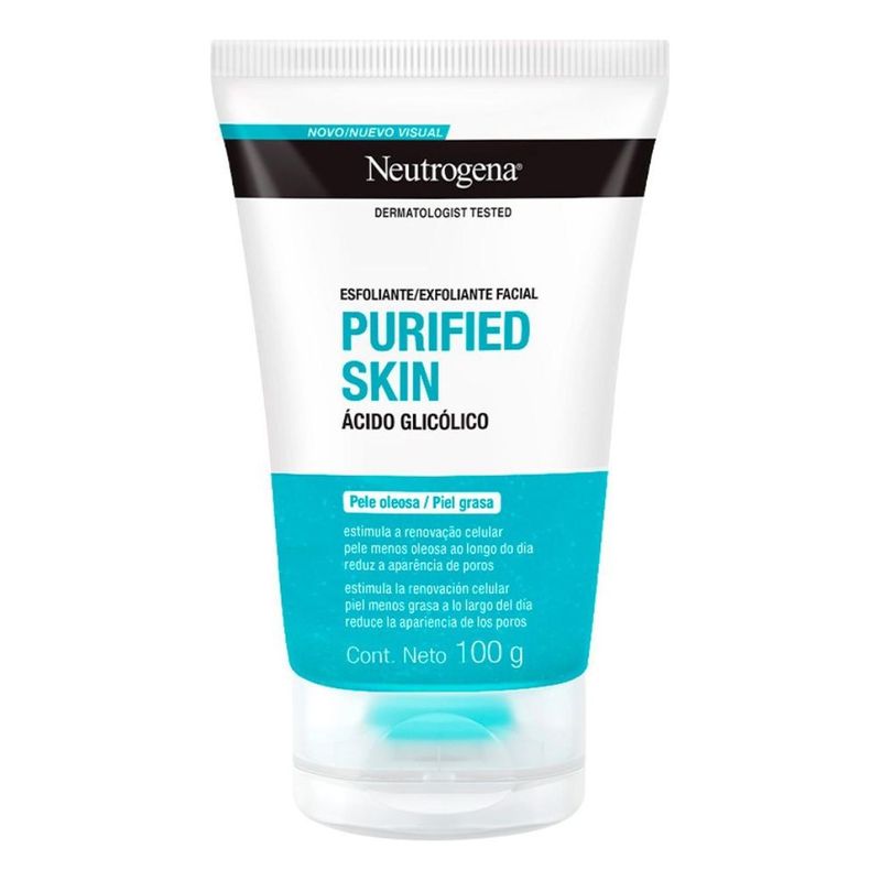 NEUTROGENA - Exfoliante Facial Purified Skin Scrub 100 G Neutrogena