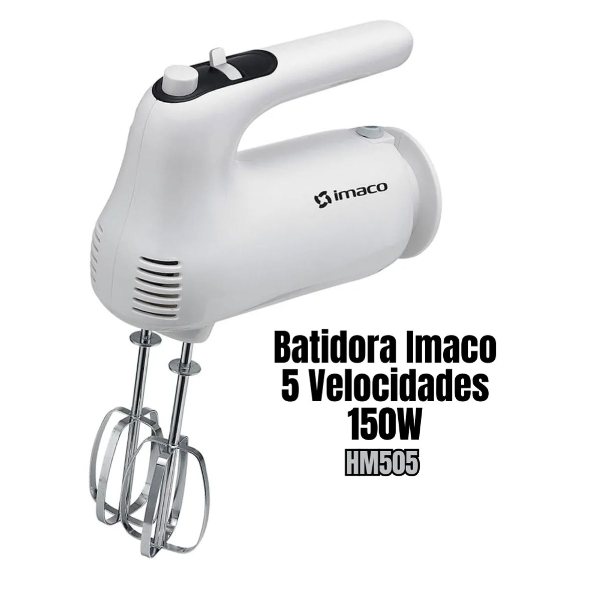 IMACO - Batidora De Mano 5 Velocidades Imaco HM505