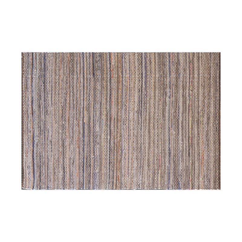 GENERICO - Alfombra Chindi Estampado Decoghar BeigeMarron 150x210cm