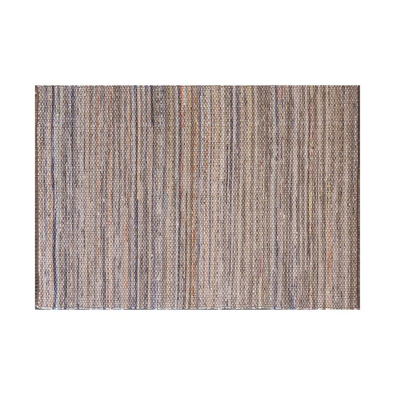 GENERICO - Alfombra Chindi Estampado Decoghar BeigeMarron 180x280cm