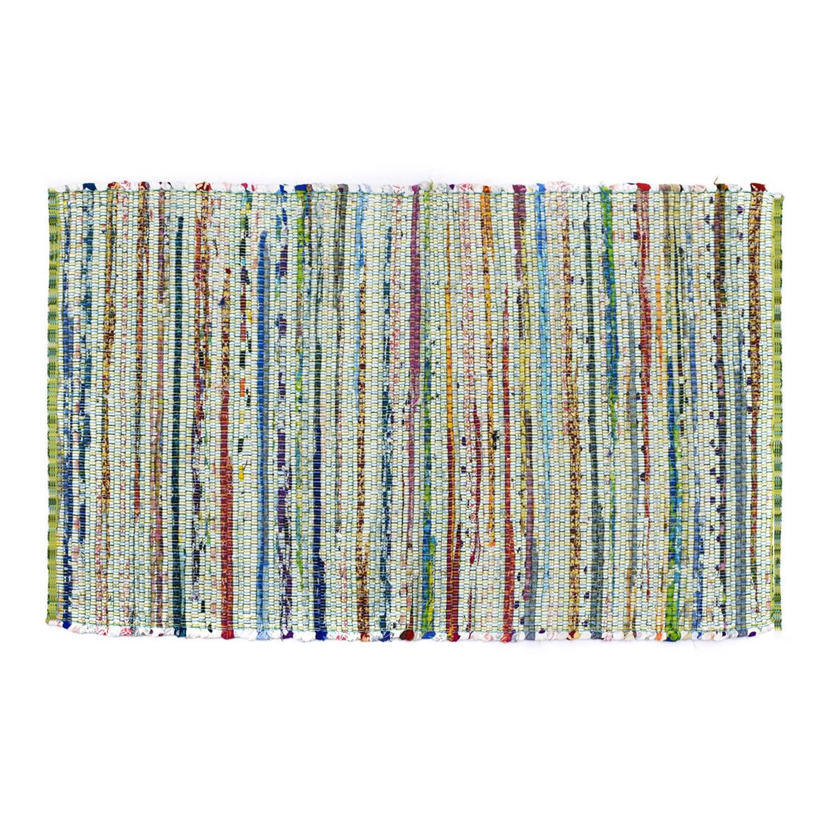 GENERICO - Alfombra Chindi Estampado Decoghar Verde 180x280cm