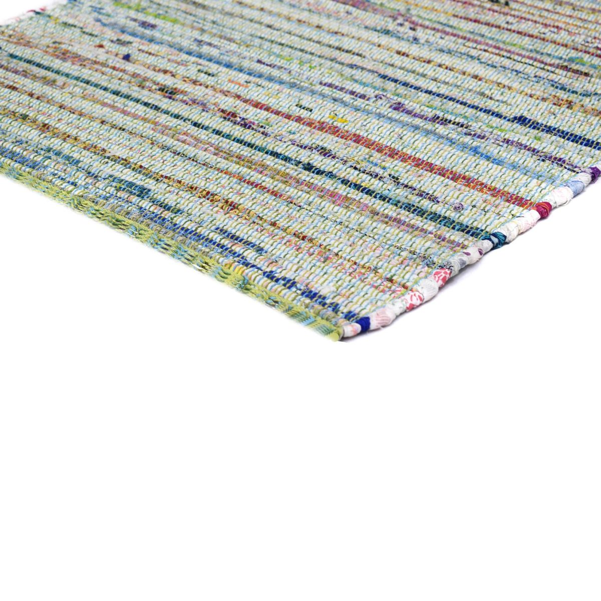 GENERICO - Alfombra Chindi Estampado Verde 120x180cm