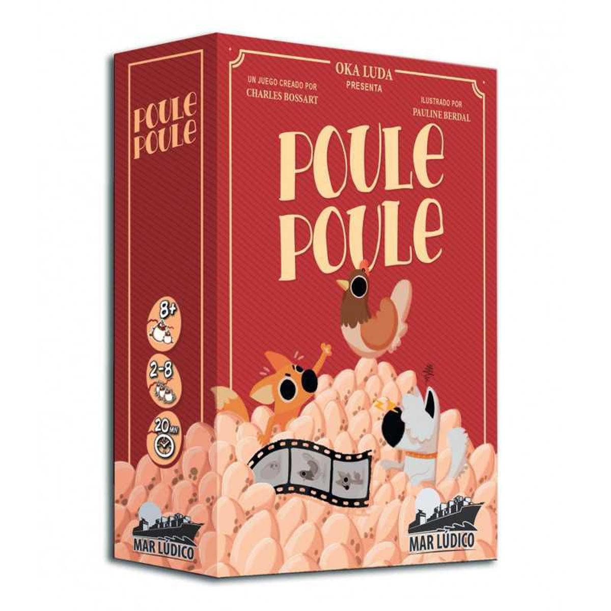 MAR LUDICO - Juego de Mesa Poule Poule