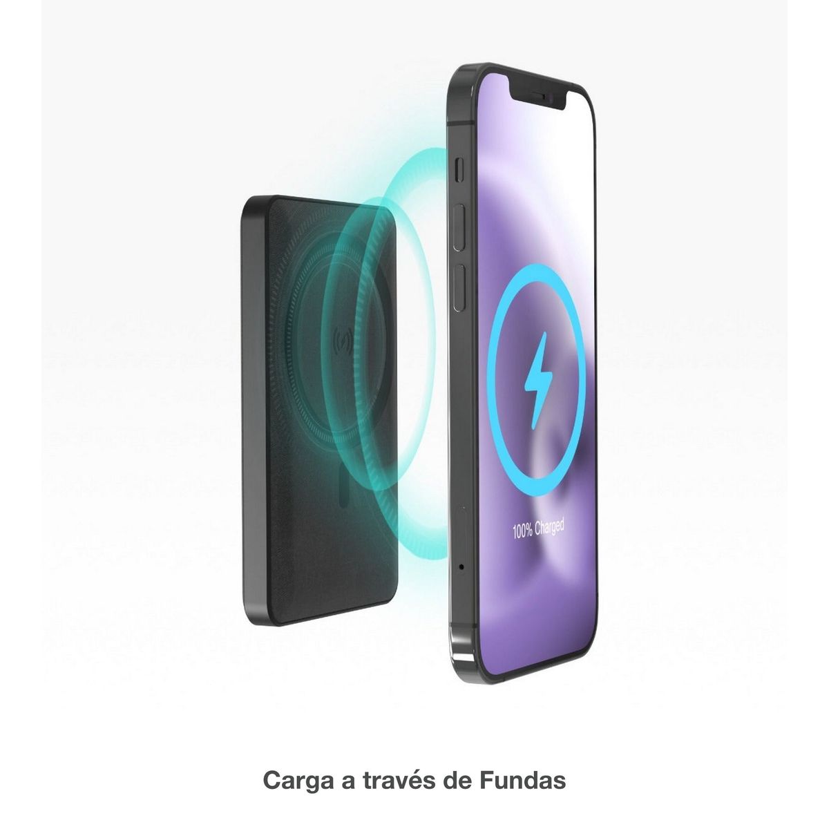 MOPHIE - Powerbank inalámbrico mophie snap juice pack mini magsafe de 5000mah