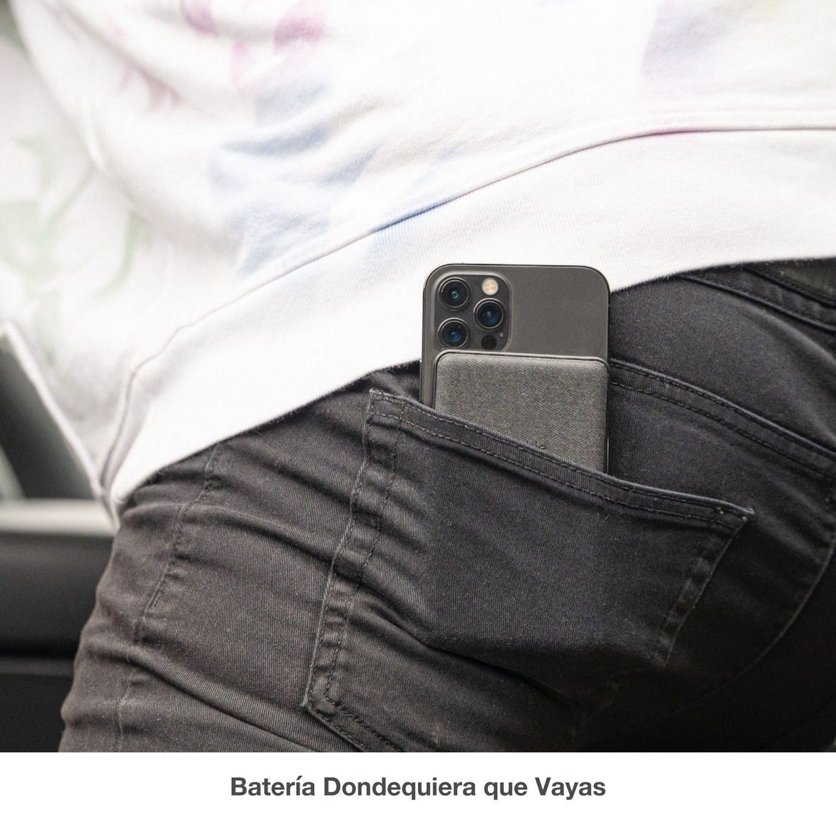 MOPHIE - Powerbank inalámbrico mophie snap juice pack mini magsafe de 5000mah