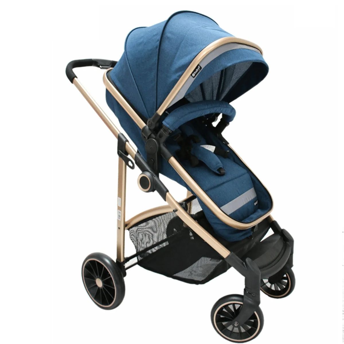 EBABY - Coche de Paseo Moises Aluminio Carri Deluxe EB129 Rosado