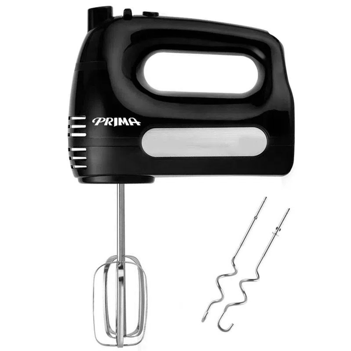 PRIMA - Batidora de Mano Prima HM 9105N con 400 Watts - Negro